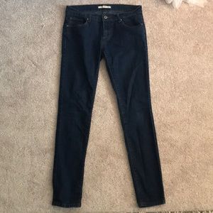 Forever 21 dark washed skinny jeans